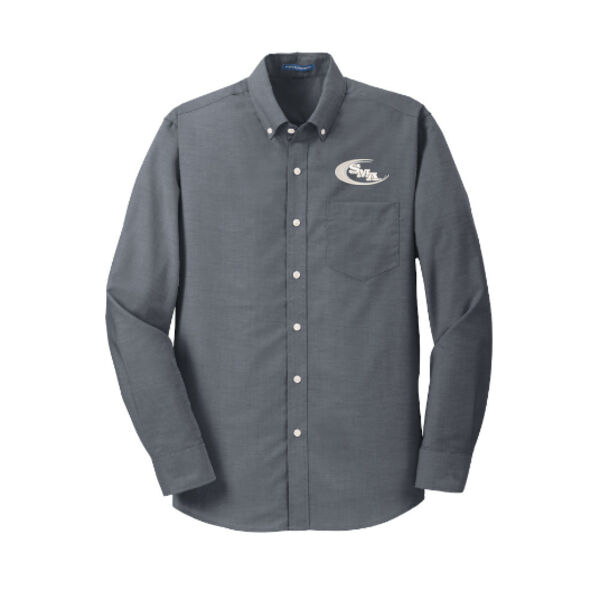 Port Authority SuperPro Oxford Shirt - Embroidered - TALL Thumbnail